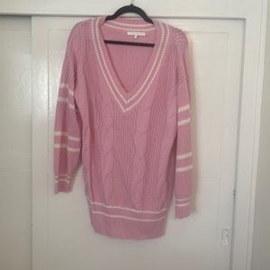 Cassandra “more to come” sweater dress